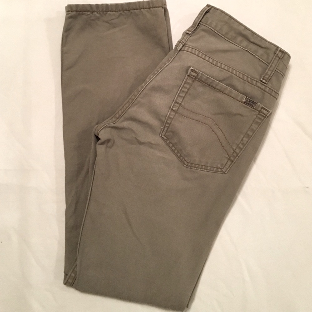 Vans grey straight leg jeans 28x30